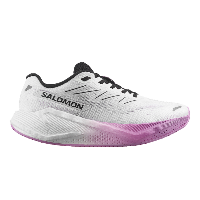 Salomon Deportivos Femenino Road Running Aero Blaze 3 White/Black/Cyclamen