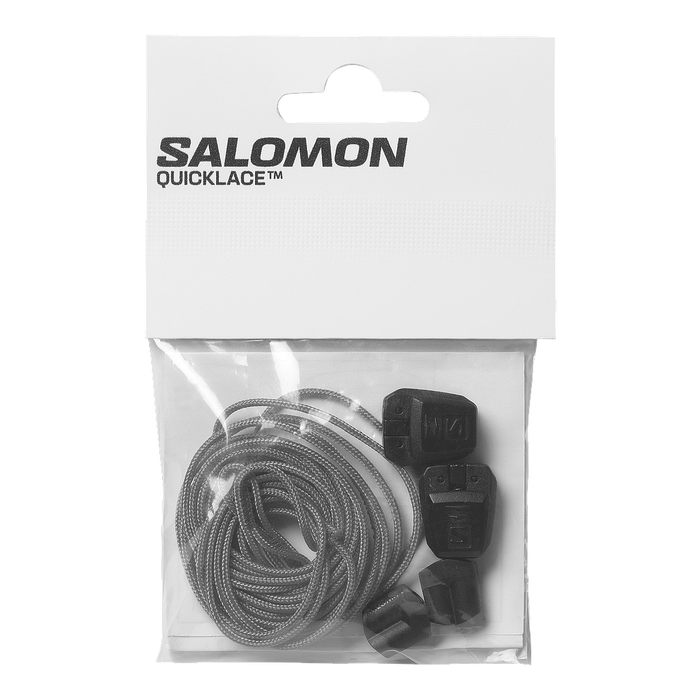 Salomon Kits Unisex Trail/Running Quicklace Kit Negro