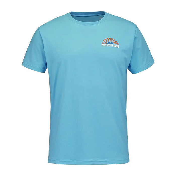 Babolat Remeras Masculino Padel Perf Cotton Tee Scuba Blue