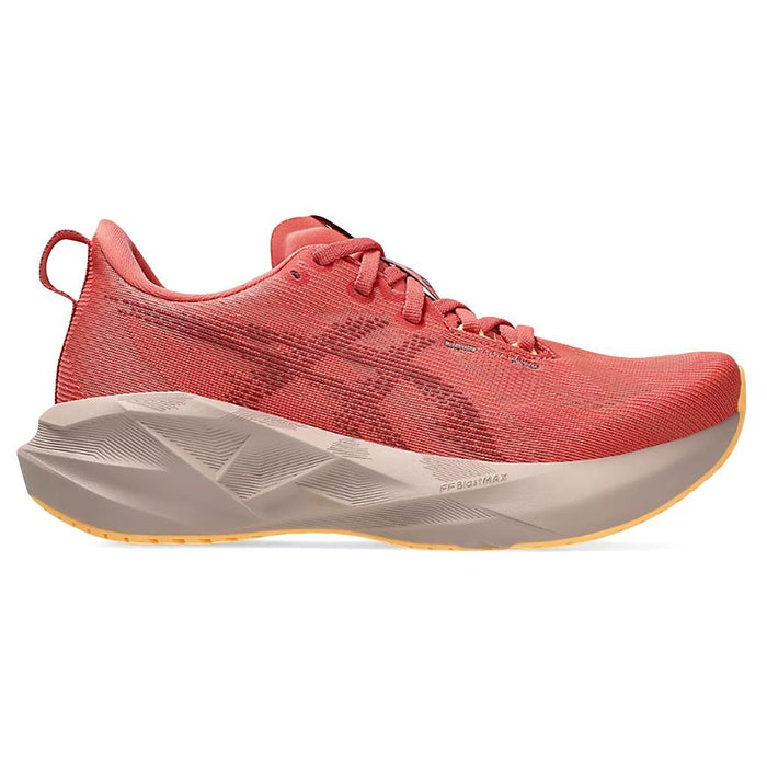 Asics Deportivos Femenino Running Novablast 5 Dark Pink Clay/Rubble Red