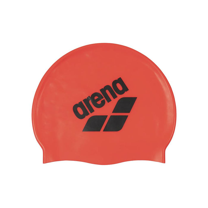 Arena Gorras de Natacion Unisex Natacion Big Logo Cap Bright Coral Asphalt