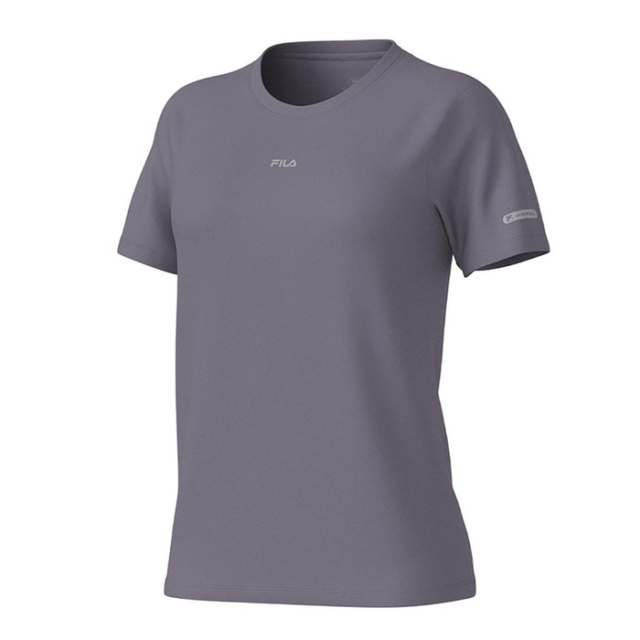 Fila Remeras Femenino Training Sun Protect Breezy Gray Lilac/Silver