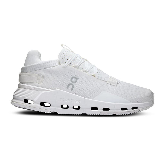 On Deportivos Masculino Running Cloudnova 2 All White