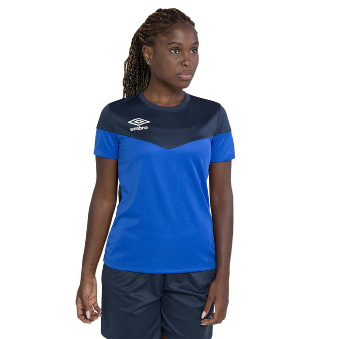 Umbro Camisetas Femenino Futbol T-Shirt Stadion Azul Royal/Marino