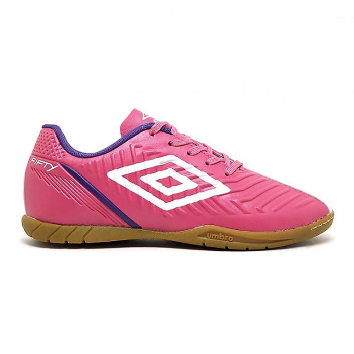 Umbro Indoor Unisex Futbol Fifty IV Rosa/Mariño/Branco