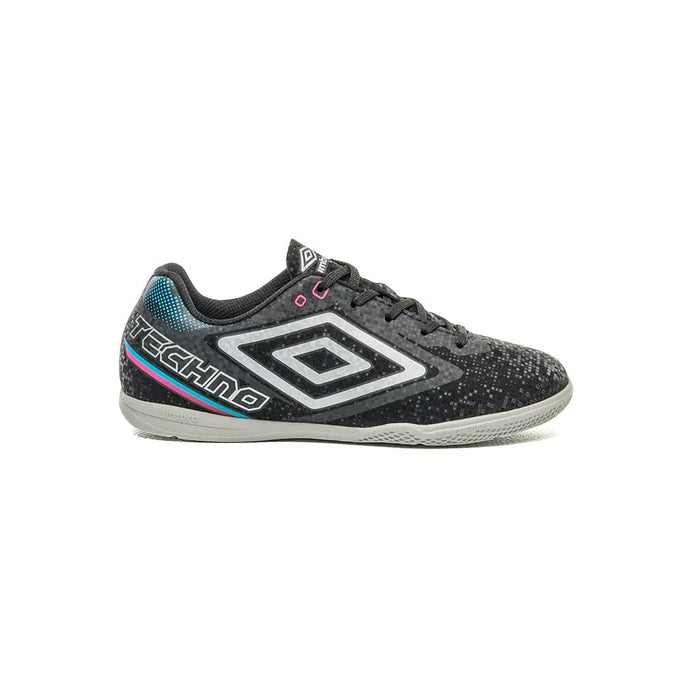 U07FB00341-183 Umbro Calzados Indoor Niños Futbol Techno Ii Jr Black/Grey/Atomic