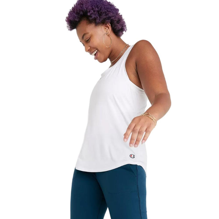 Champion Camisillas Femenino Soft Touch Eco Cut Out Tank White