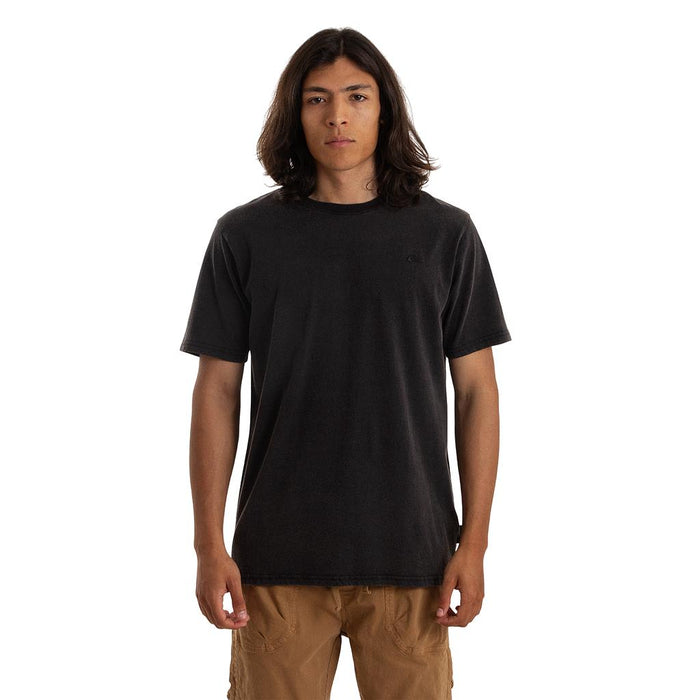 Quiksilver Remeras Masculino Moda Basic Tee Black