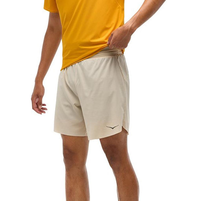 Hoka Shorts Masculino Running Skyglide Oatmeal