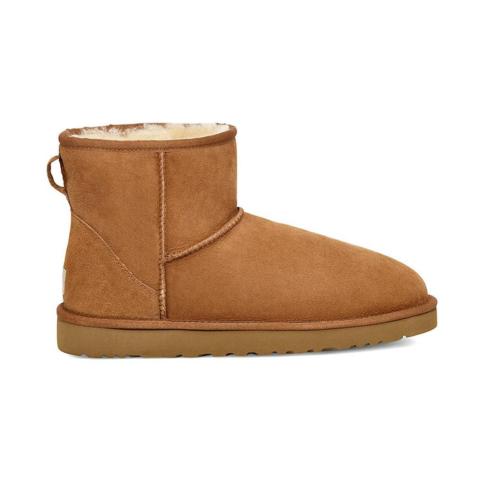 1002072-CHE UGG CALZADOS BOTAS MASCULINO MODA CLASSIC MINI CHESTNUT