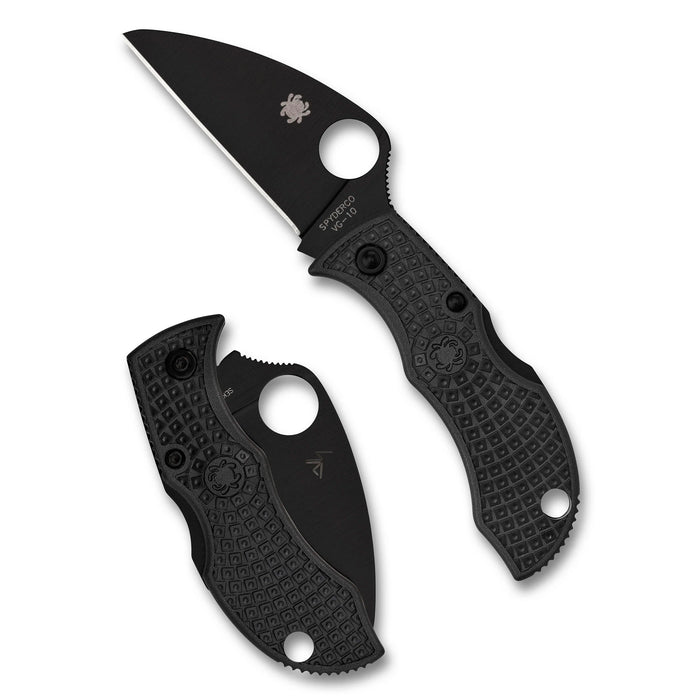 Cuchillo SPYDERCO Manbug Wharncliffe Black Blade