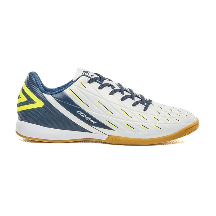 Umbro Indoor Masculino Futbol Domain White/Navy/Lime