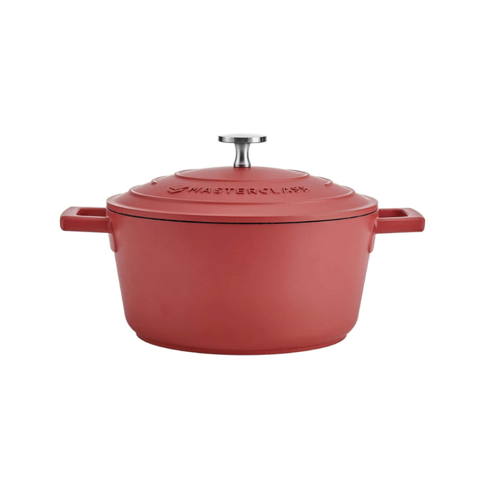 5057982062293 MASTERCLASS BAZAR CACEROLA ROJA DE ALUMINIO FUNDIDO 20CM/2.5 LITROS CAJA DE REGALO