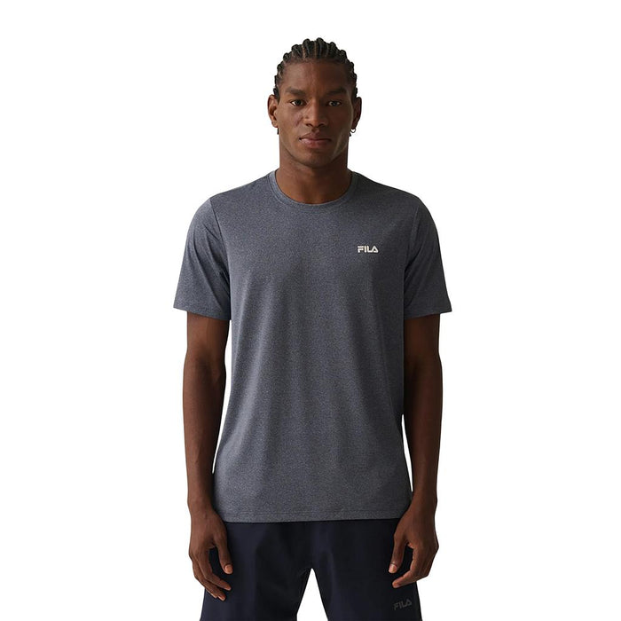 Fila Remeras Masculino Training Sport Melange Lux Nautical Marine