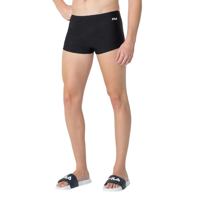 Fila Shorts De Baño Masculino Natacion Trunks Boxer II Black/White