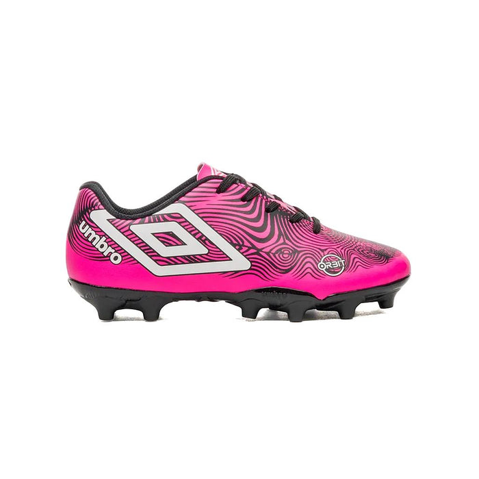 Umbro Campo Niños Futbol Orbit Jr Pink Glo/Black/White