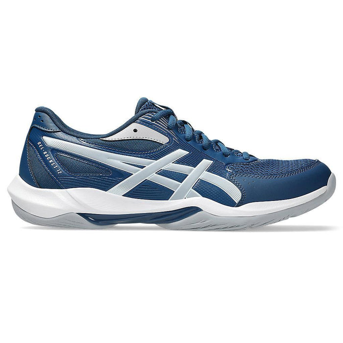 Asics Deportivos Masculino Voley Gel Rocket 12 Mako Blue/Piedmont Grey