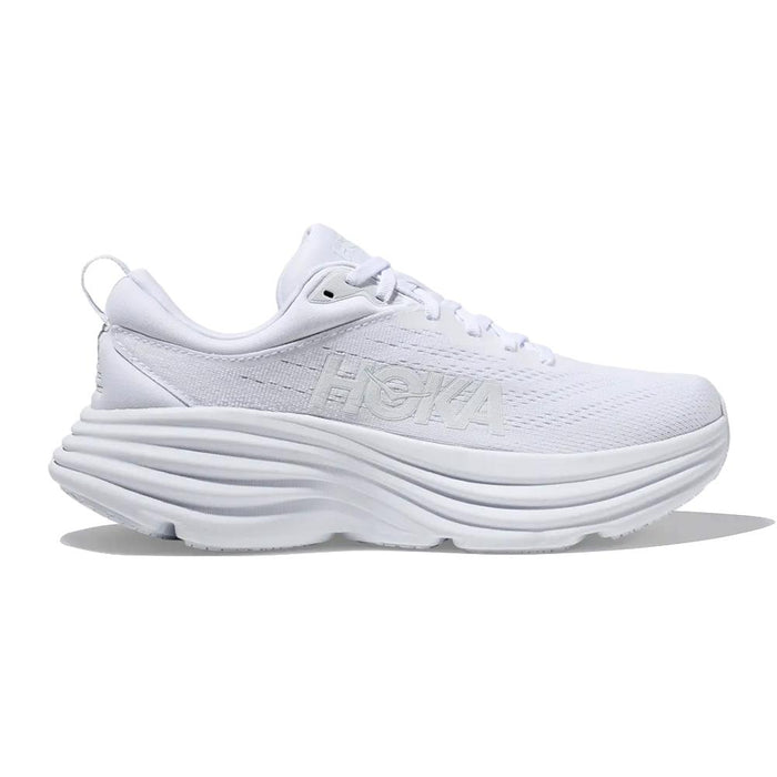 Hoka Deportivos Femenino Running Bondi 8 White/White