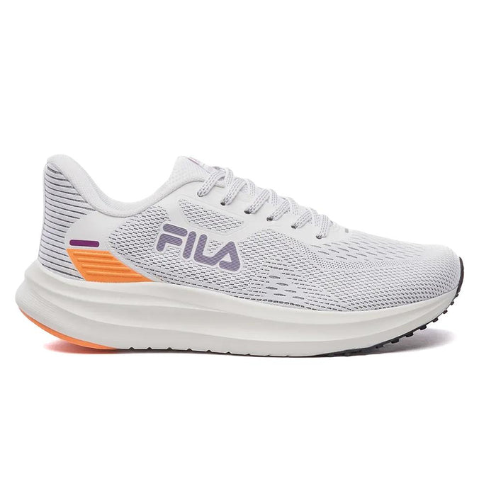Fila Deportivos Femenino Running Fastness Blanco/Papaya Naranja/Roxo