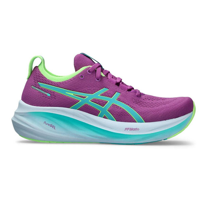 Asics Running Femenino Gel Nimbus 26 Lite Show/Illuminate Green