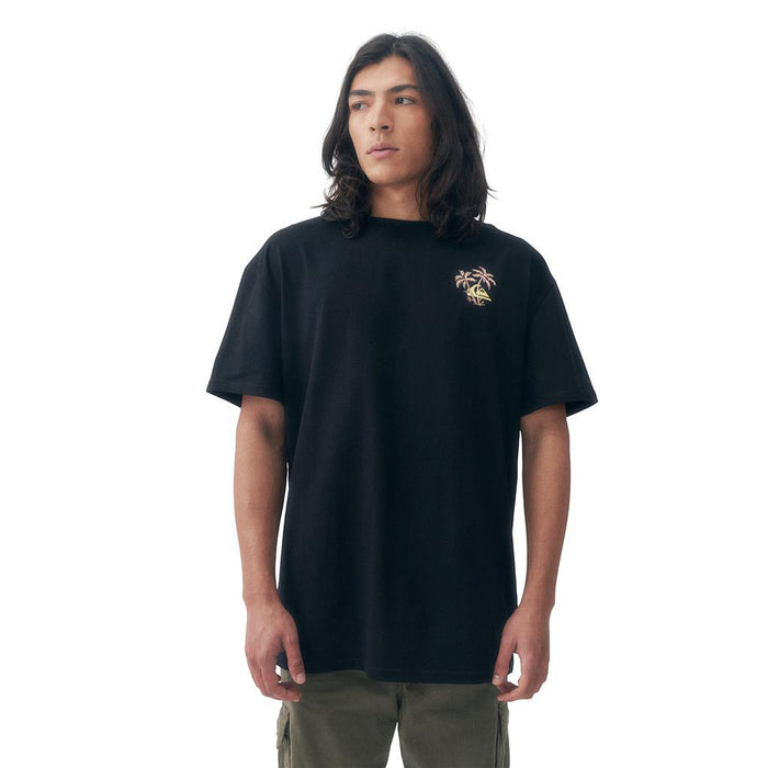 Quiksilver Remeras Masculino Moda Evo Learning From Nature Black