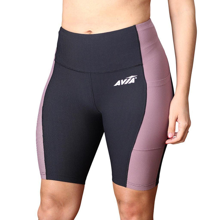 Avia Calzas Femenino Running Barcelona Black/Violet