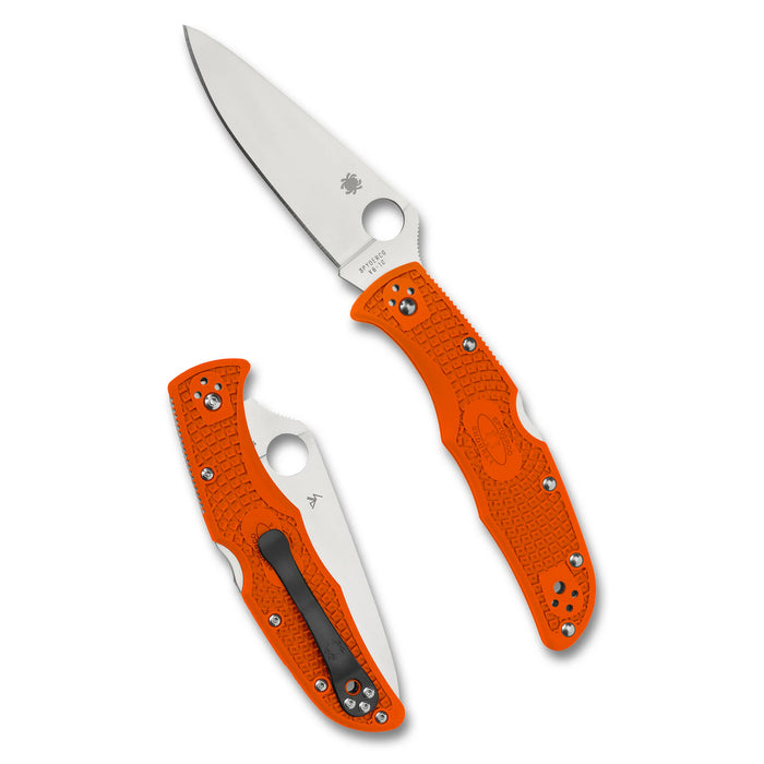 Cuchillo SPYDERCO Endura 4 Lightweight Orange Flat Ground