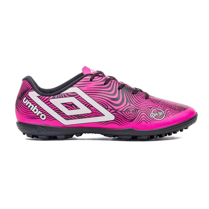 Umbro Society Masculino Futbol Orbit Rosa Fluor/Preto/Branco