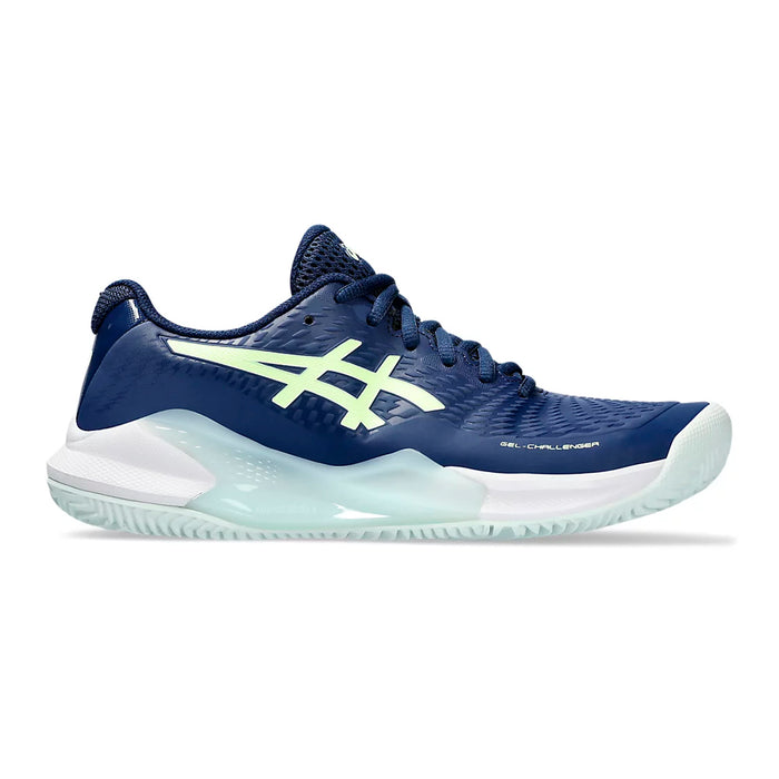 Asics Tenis Femenino Gel Challenger 14 Clay Blue Expanse/Illuminate Yellow