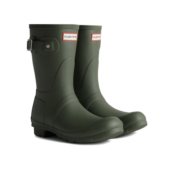 Hunter Botas Femenino Moda Original Short Boot Oliva