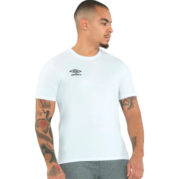 Umbro Remeras Masculino Moda Essential Blanco