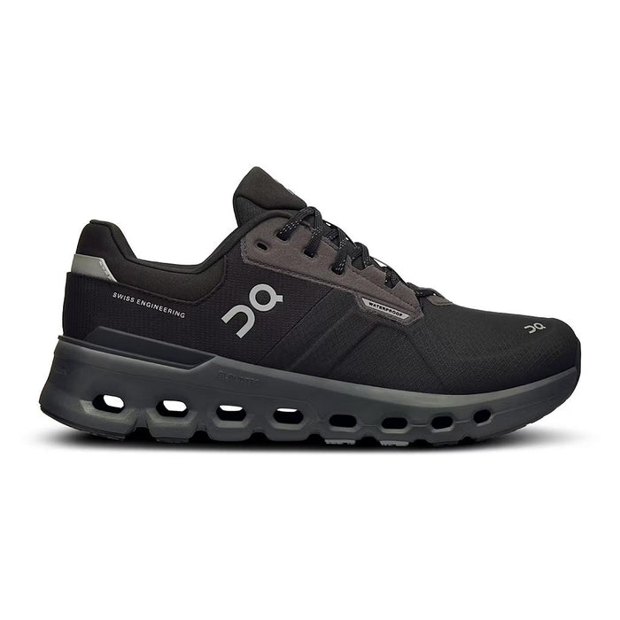 On Deportivos Femenino Running Cloudrunner 2 Waterproof Magnet/Black