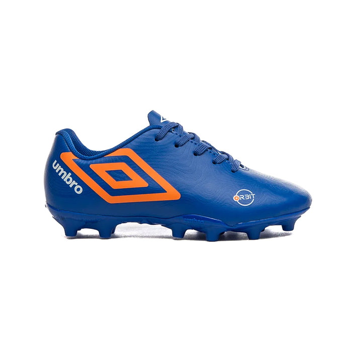 U07FB00180-362 Umbro Calzados Futbol Campo Niños Orbit Jr Royal/Naranja/Blanco