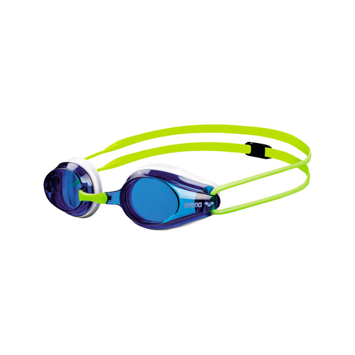 Arena Lentes Natacion Niños Tracks Jr Blue White Fluoyellow