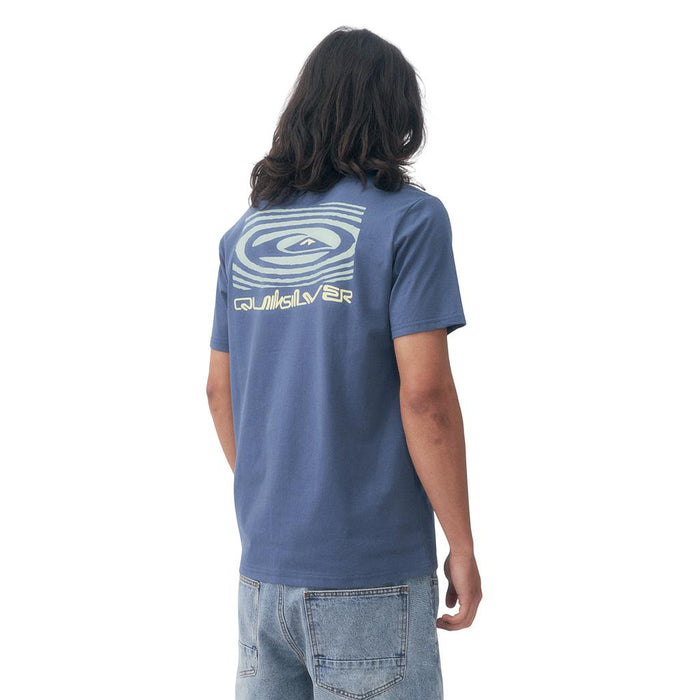 Quiksilver Remeras Masculino Moda Sun Dagger Vintage Indigo