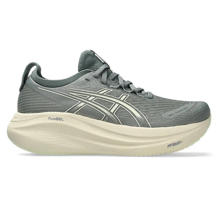 Asics Deportivos Femenino Running Gel Nimbus 27 Monument Blue/Whisper Green