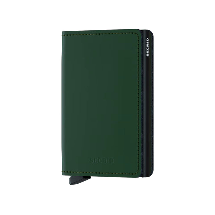Billetera Secrid Slimwallet Matte Green-Black