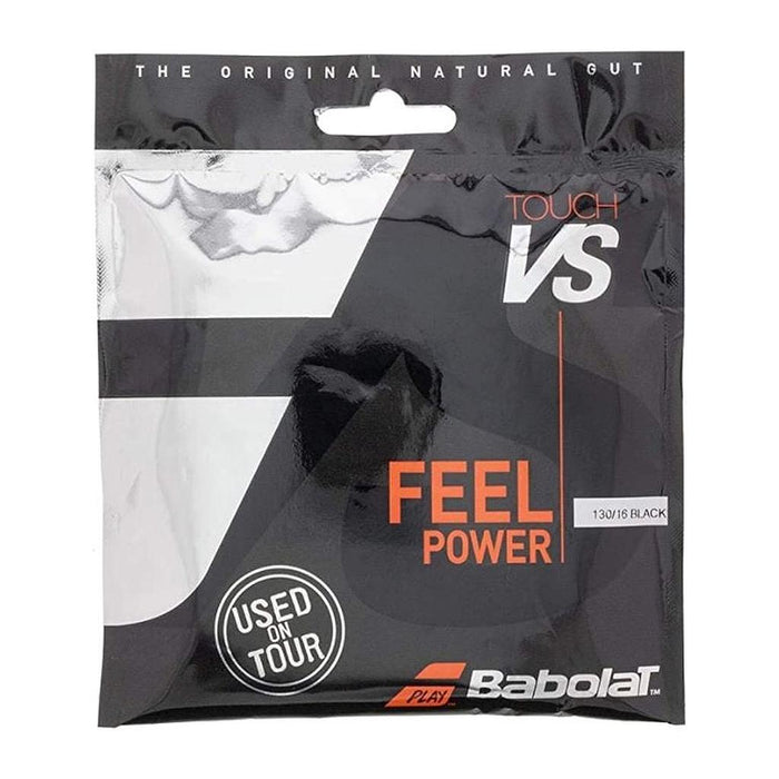 201031-105 Babolat Cuerdas Unisex Tenis Touch Vs 12M Negro