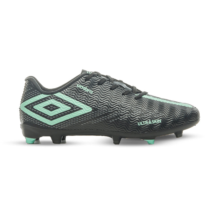 Umbro Masculino Futbol Campo Ultraskin Negro/Verde Claro/Grafito