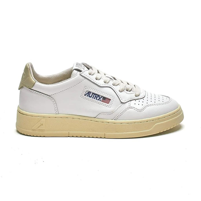 Autry Lifestyle Femenino Moda Medalist Low Wht/Tidfoam