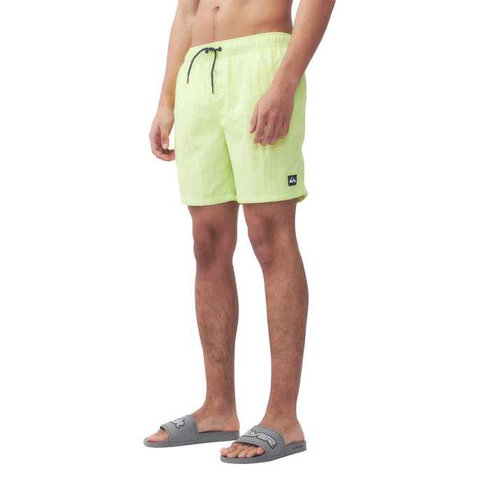 Quiksilver Shorts de Baño Masculino Moda Volley Paris Yellow