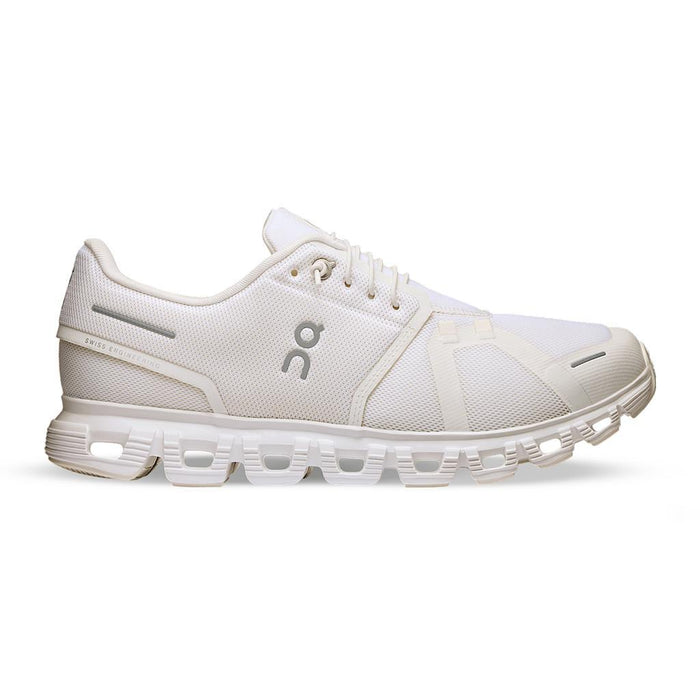On Deportivos Masculino Running Cloud 6 White/White
