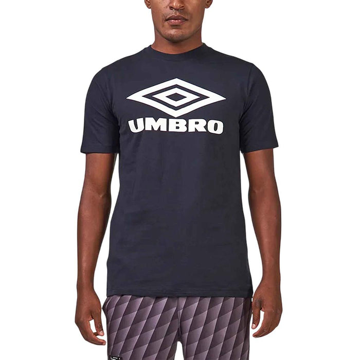 Umbro Remeras Masculino Running Large Logo Duo Preto