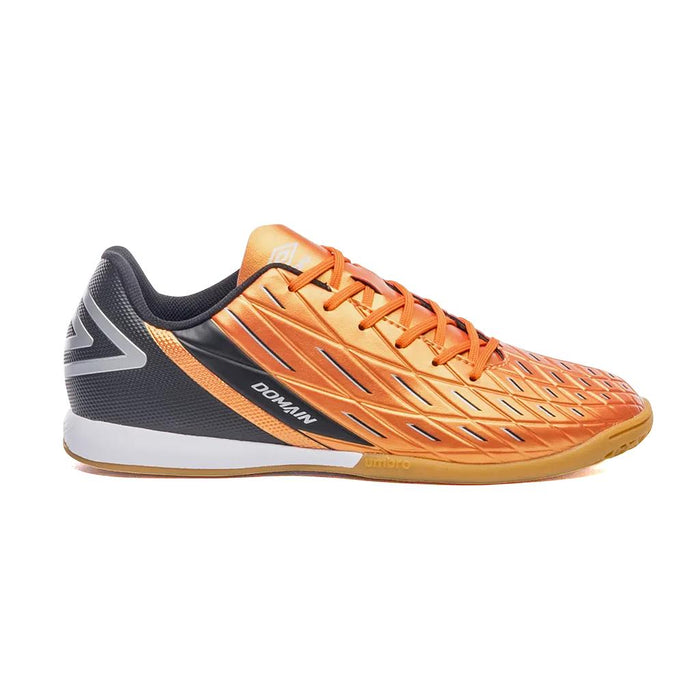 Umbro Indoor Masculino Futbol Domain Carrot/Black/Grey