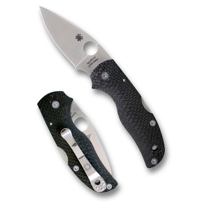 Cuchillo SPYDERCO Native 5 Fluted Carbon Fiber