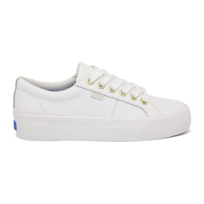Keds Lifestyle Femenino Moda Jump Kick Duo Lea White/Gold