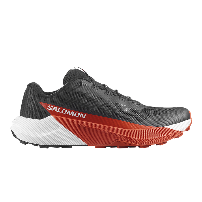 Salomon Deportivos Masculino Trail/Running Pulsar  Black/White/Cherry Tomato