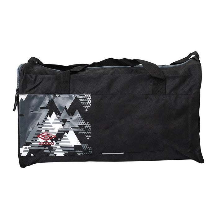 31021U-MZZ Umbro Bolsos Unisex Training Formation Holdall Black/Equestrianred/Grey/White/Carbon
