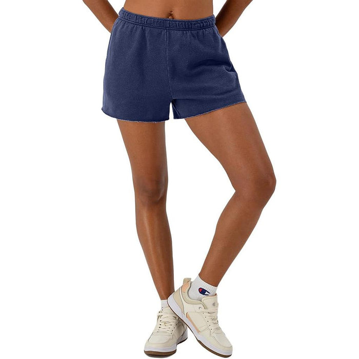 Champion Shorts Femenino Moda Vintage Wash 3 Comfort Wash Blown Glas