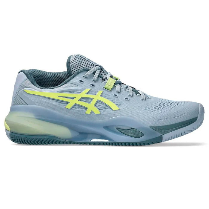 1041A485.402 Asics Calzados Deportivos Masculino Tenis Gel Resolution X Clay Grey Blue/Pistachio